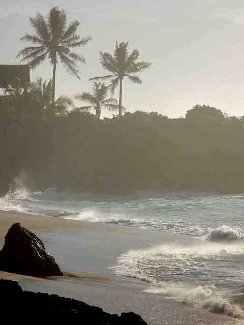 North Shore on a windy day
