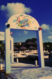 Gate to Scuba Paradise