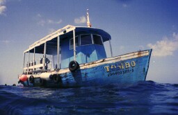 The fastest boat on the island... NOT!