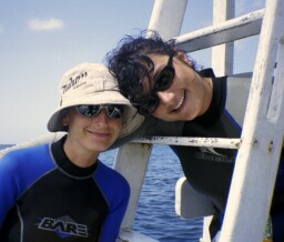 Its a long run to the dive site...