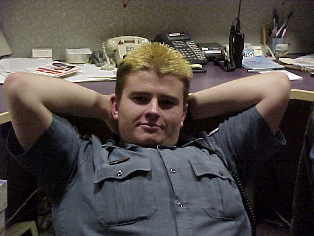 Ian not pretending to work
