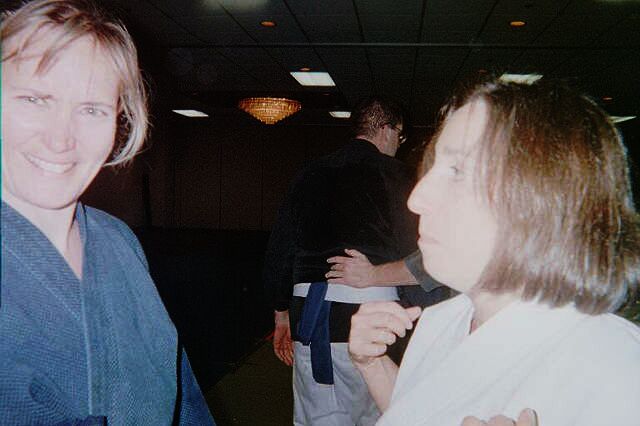 Emily sez, "What's up with the camera?"&nbsp; Janet sez, "Ah, it's just Angie being Angie."