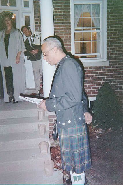 Phillip Akin reading one of Emily's favorite poems