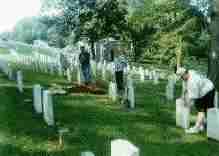 Headstone Installation Step 4