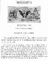 Mississippi Ordinance of Secession