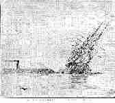 The Virginia ramming and sinking the US Frigate Cumberland