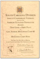 newsletter award