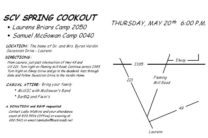 cookout directions