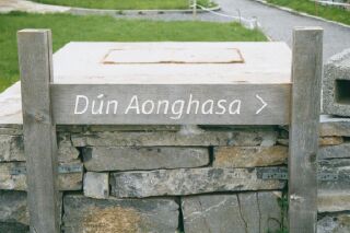 Dun Aonghasa Sign