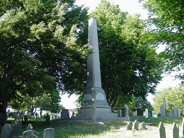 Cushman Monument, Burial Hill, Plymouth