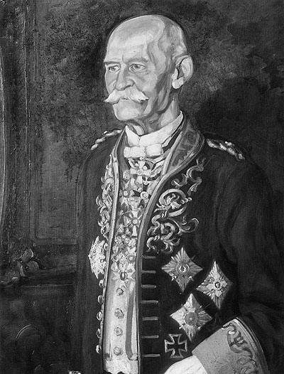 Portrait of Georg Domizlaff, painted by Hans Domizlaff