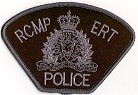 RCMP ERT Gray on Black