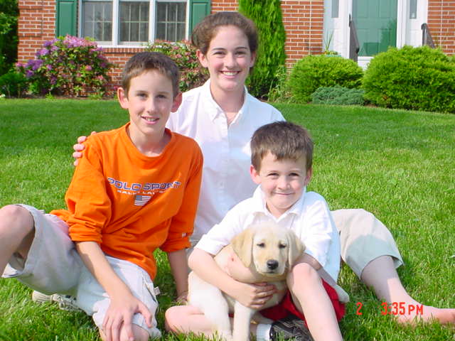 My Brother, Sister and Puppy