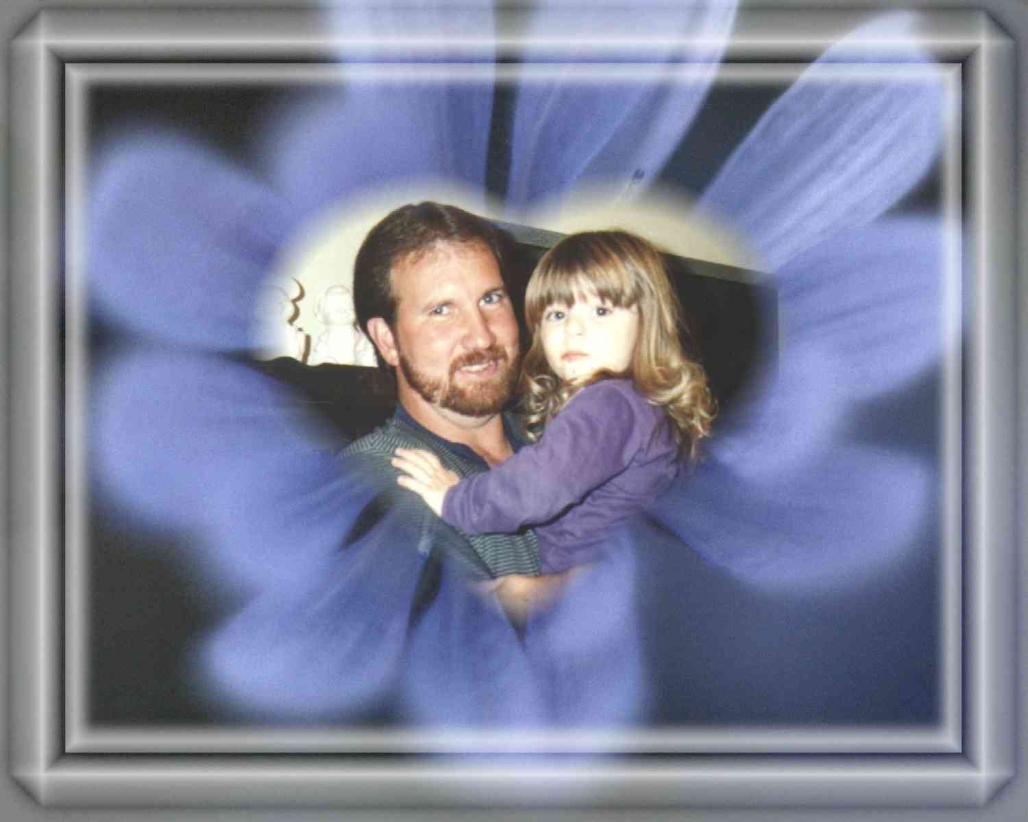 Dale with our Grand Daughter (Jaz), Jasmine Denise - Born: Aug. 22, 1995