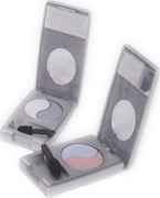 A long-lasting silky satin eye shadow to create a dramatic look. Hypo-allergenic, oil-free. Contains Vitamin A + E, SPF-15.