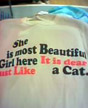 She is most Beautiful Girl here It is dear Just Like a Cat