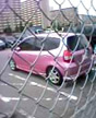 lipstick van and fence