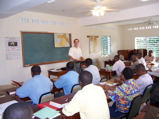 Sean teaching at the IBL in October 2006