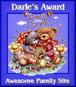 Darle's Awesome Family Site Award