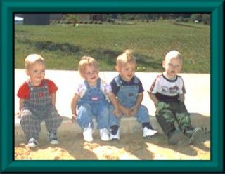 Conner, Claudia, Caleb, and Me