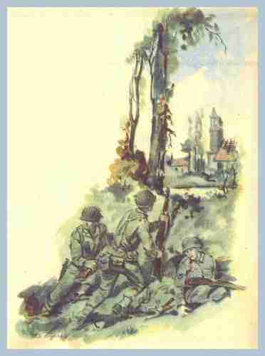 "All the churches with their steeples blown off."