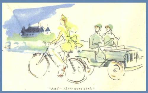 "And - there were girls!"