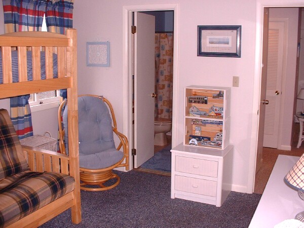 2nd Bedroom with connected bathroom