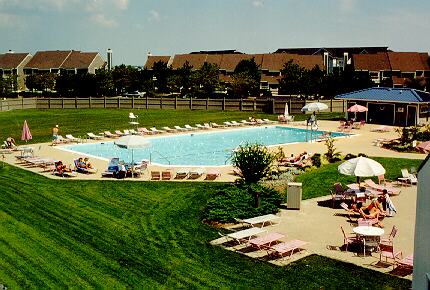 2 Large-Size Outdoor pools- one for the kids, and one for relaxing and lap swimming