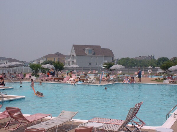 2 Large-Size Outdoor pools- one for the kids, and one for relaxing and lap swimming