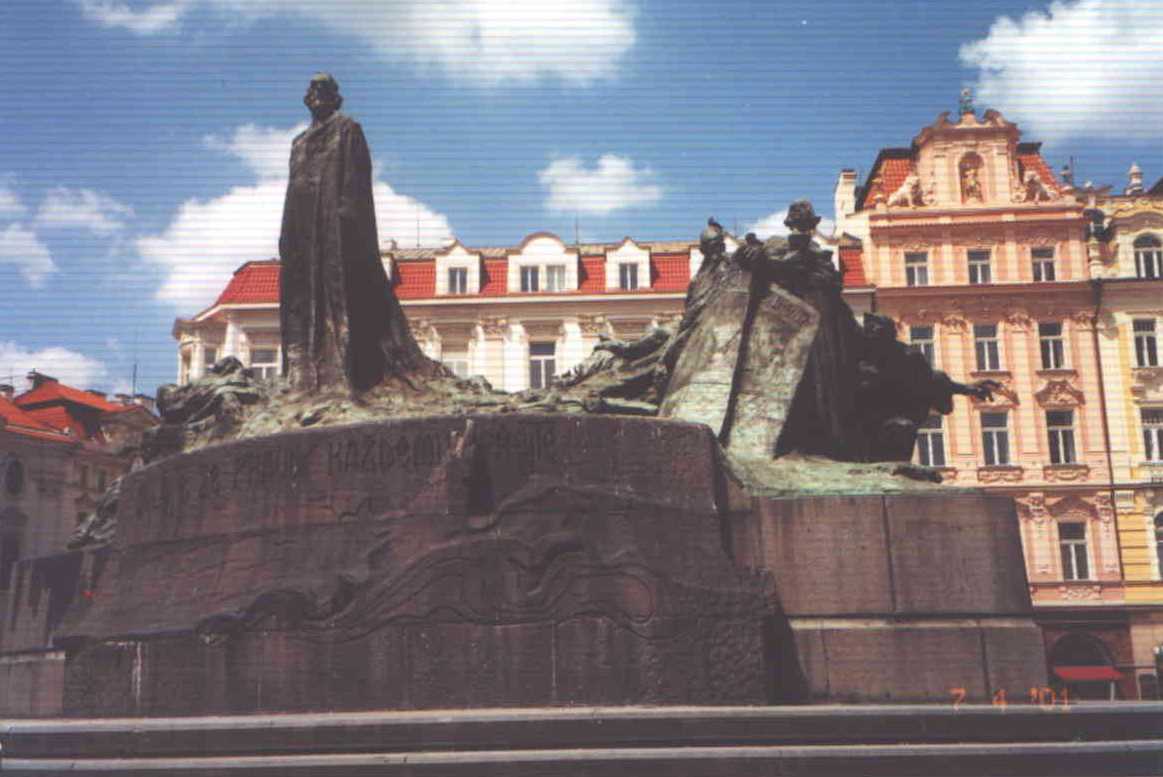 Statue in Old Town Square