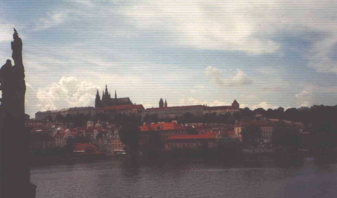 Prague along the Vltava River