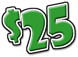 $25
