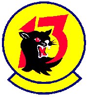 [13th Fighter Squadron Emblem]