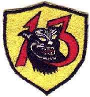 [13th TACTICAL FIGHTER SQUADRON Emblem]
