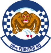 [58th TACTICAL FIGHTER SQUADRON Emblem]