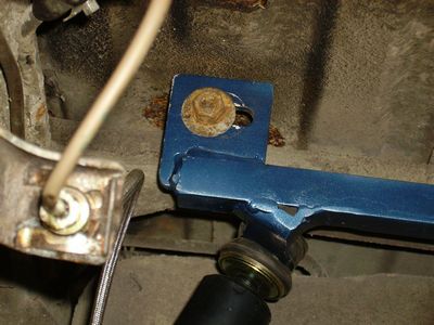 Custom rear shock mount