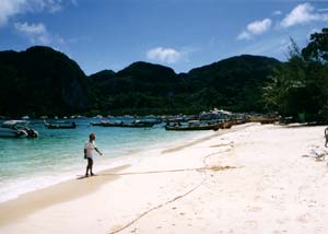 beach on west side