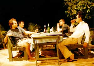 Supper on the beach