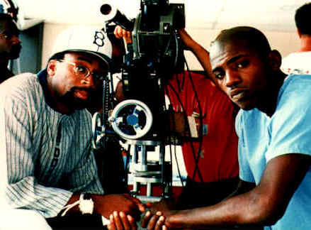 Spike Lee y Mikhi Pfeifer en "Clockers"