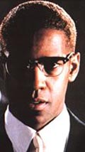 Denzel como Malcom X