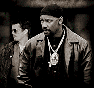 como Alonzo Harris en "Training Day"