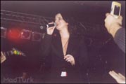 Sebnem on stage