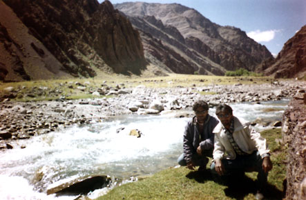 Rivers around Leh.