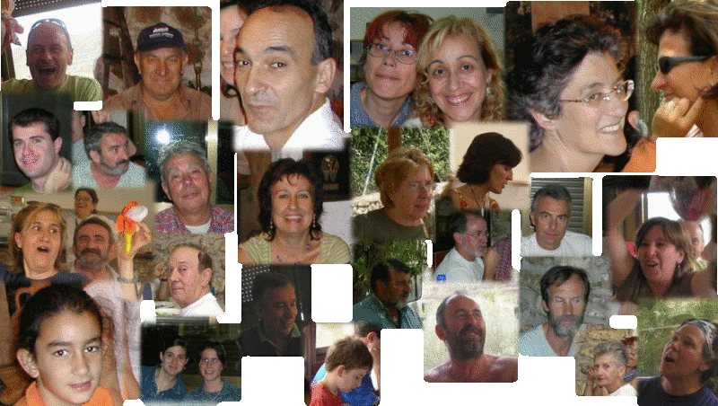 asistentes a la acampada