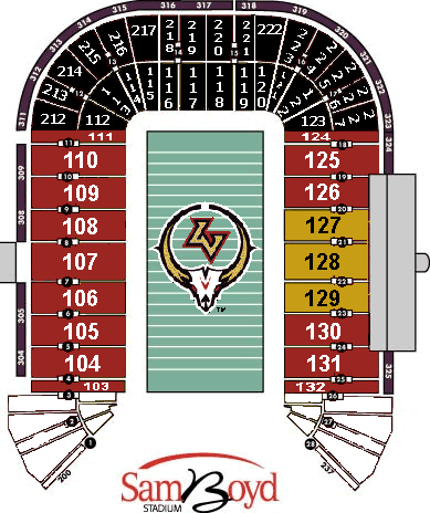 Sam Boyd Stadium in Las Vegas