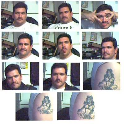 The many faces of SectorBob and His tattoo!