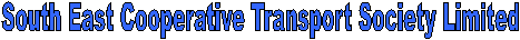 South East Cooperative Transport Society Limited