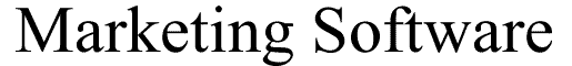 Marketing Software