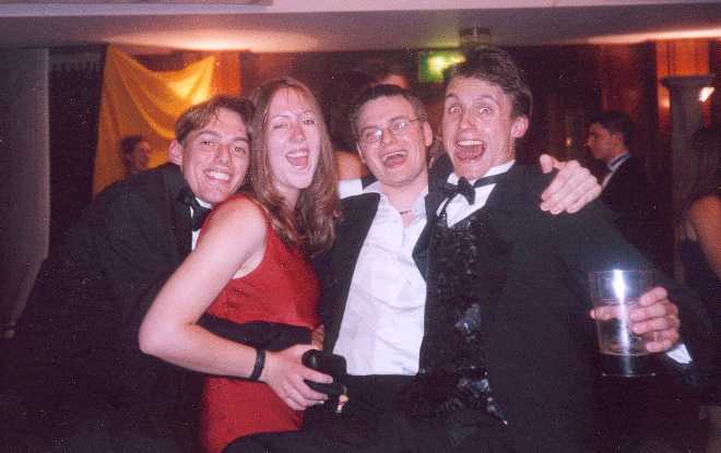 Mark, Ash & co. at the Summer ball