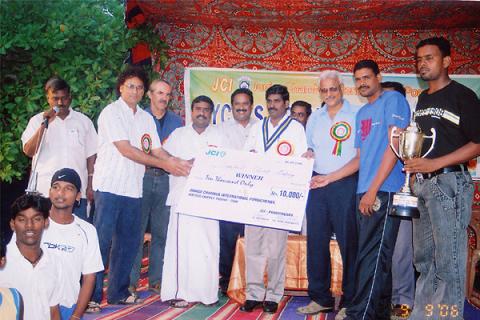 SeenuMohandoss with Mr.Siva, M.L.A. of Puducherry